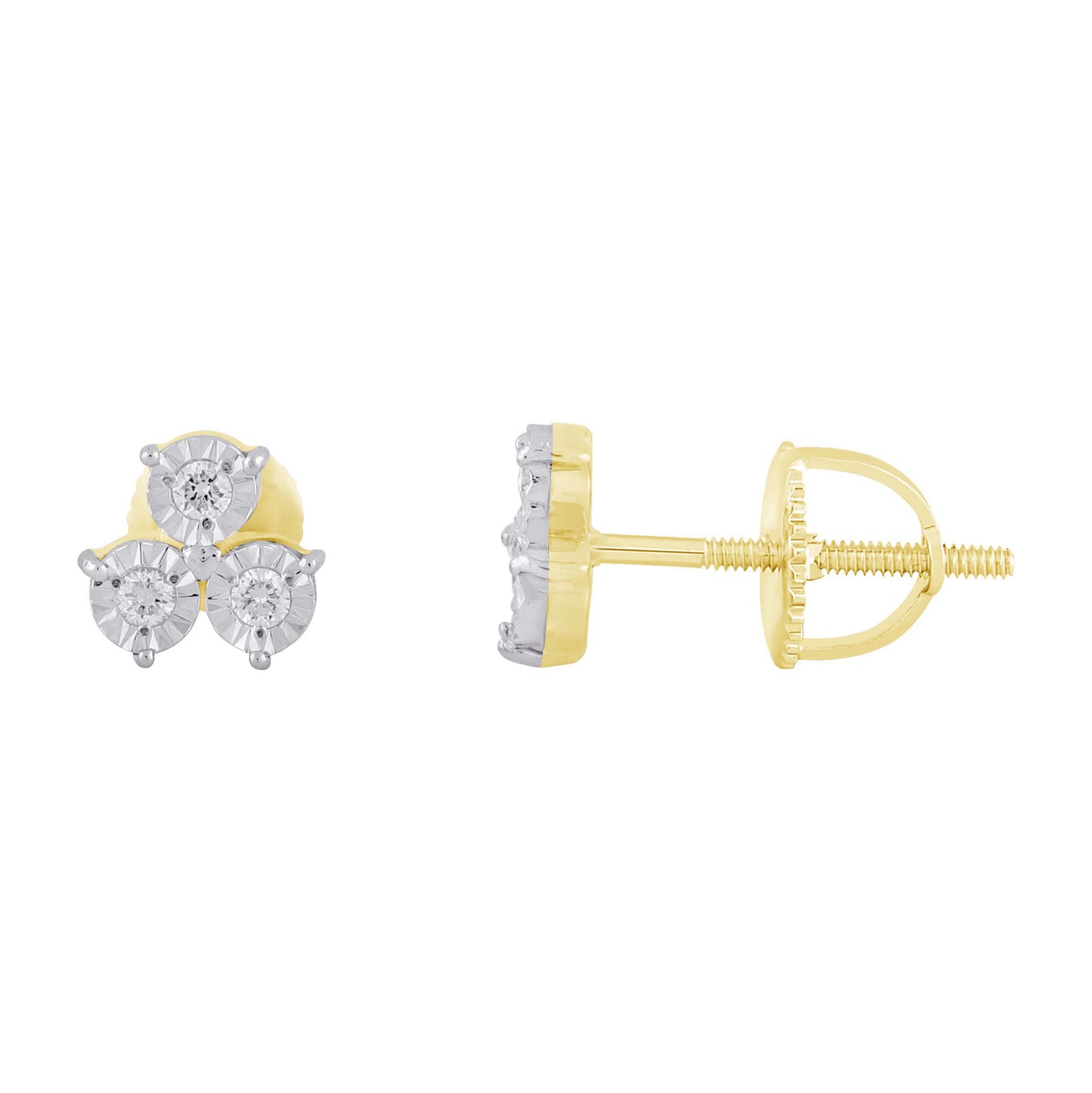 Trilogy Lab Grown Diamond Earrings