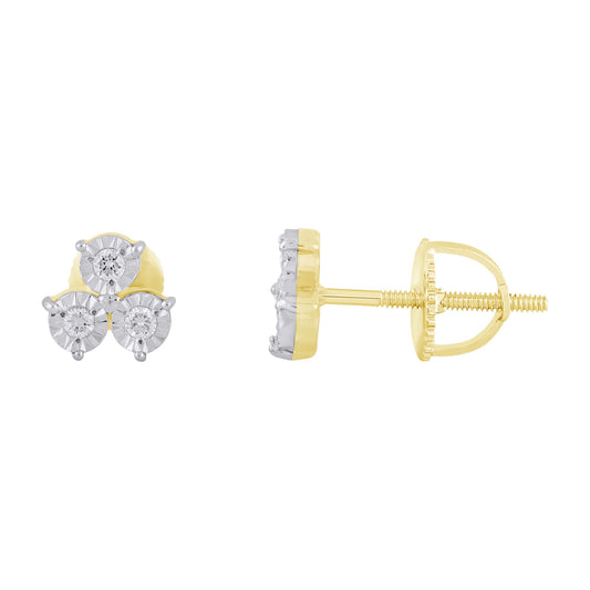 Trilogy Lab Grown Diamond Earrings