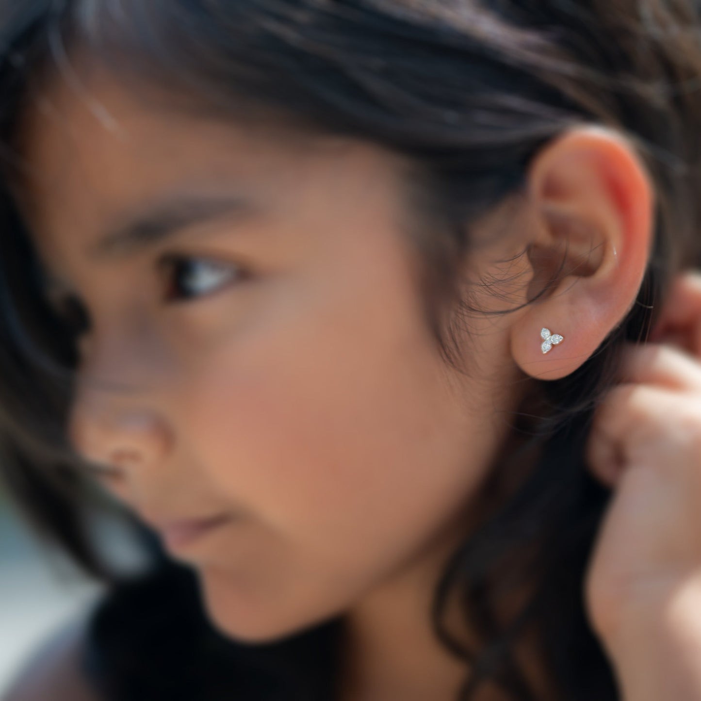 Trinity Lab Grown Diamond Earrings